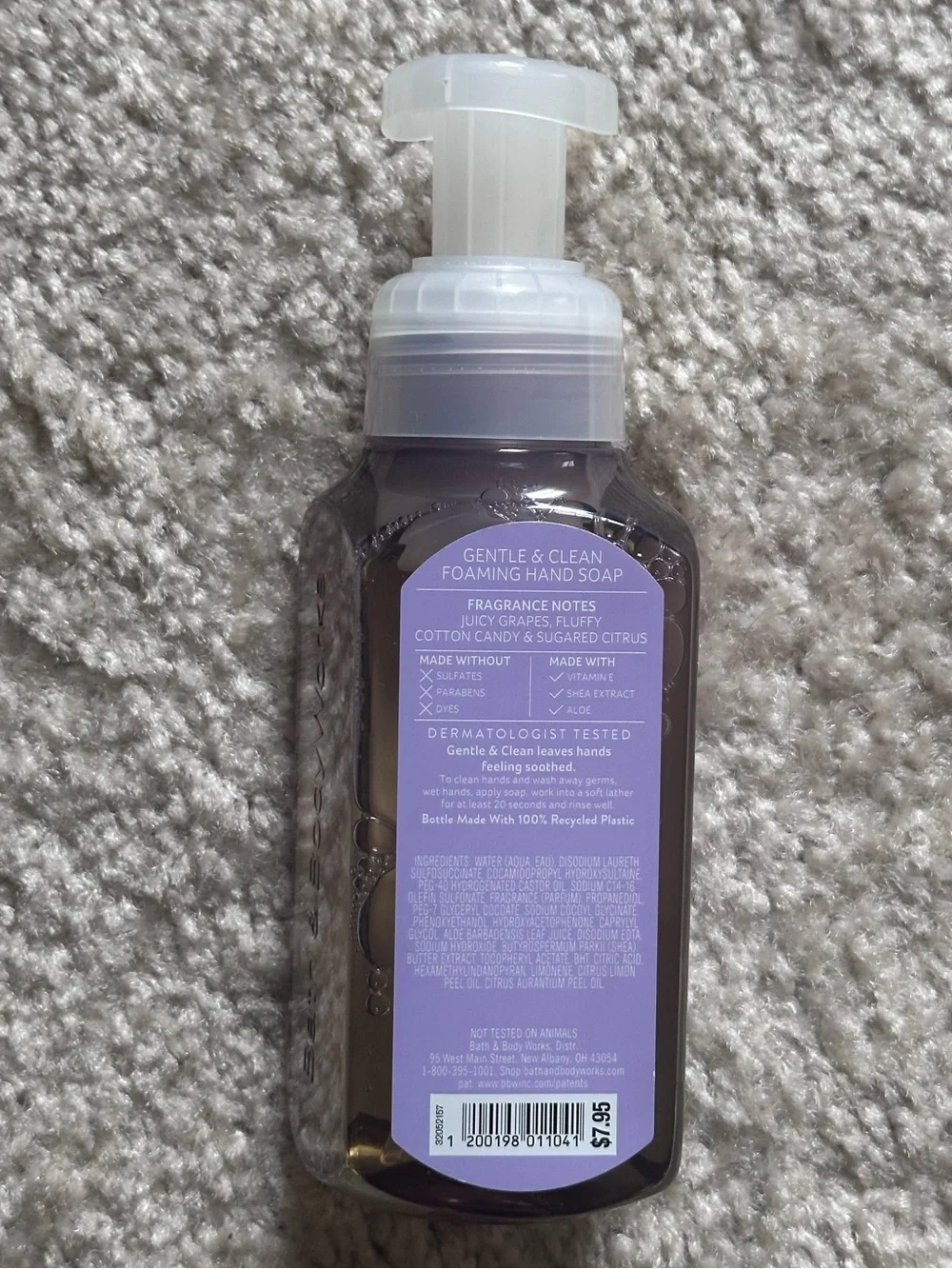 Bath & Body Works - Cotton Candy Grape Foaming Hand Soap